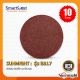 SUNMIGHT: กระดาษทรายกลม 4นิ้ว รุ่น B317 หลังกาว (10 ชิ้น/ชุด) ขัดสนิม ขัดเหล็ก