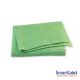 ผ้าไมโครไฟเบอร์ สีเขียว ขนาด 40×40 ซม.